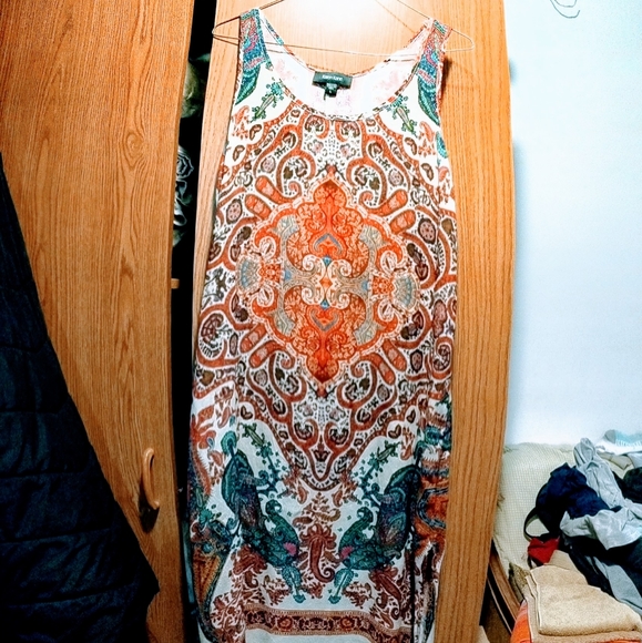 Karen Kane Side Slit Maxi Dress - Picture 2 of 3